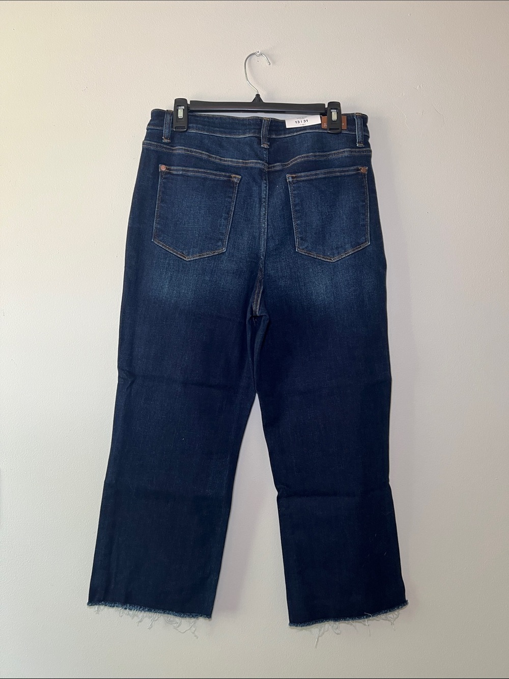 Judy Blue Dark High Rise Wide Leg Jeans - Picture 4 of 4